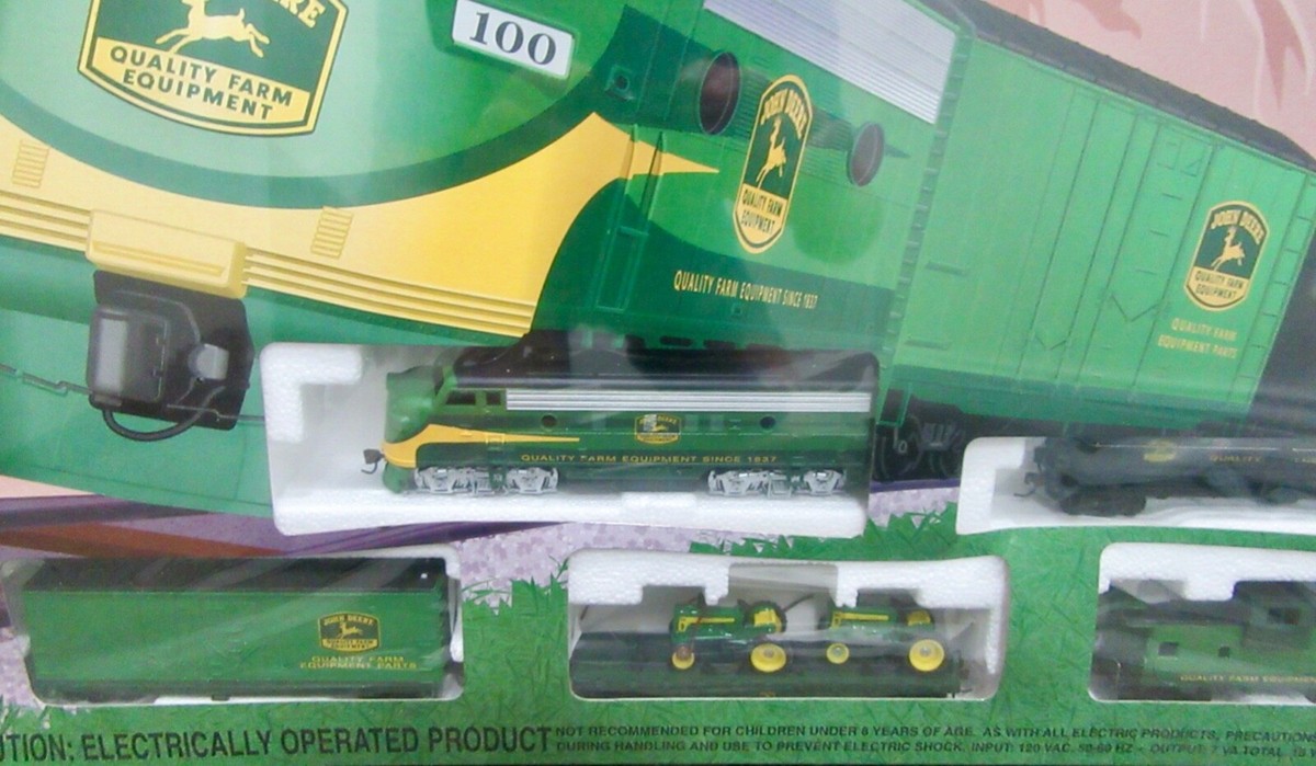 【非売品 記念品】Athearn HOゲージ 1995-96年 2点セット John Deere ( Athearn ) HO Scale Train Set 1st Edition NIB 1997 | eBay