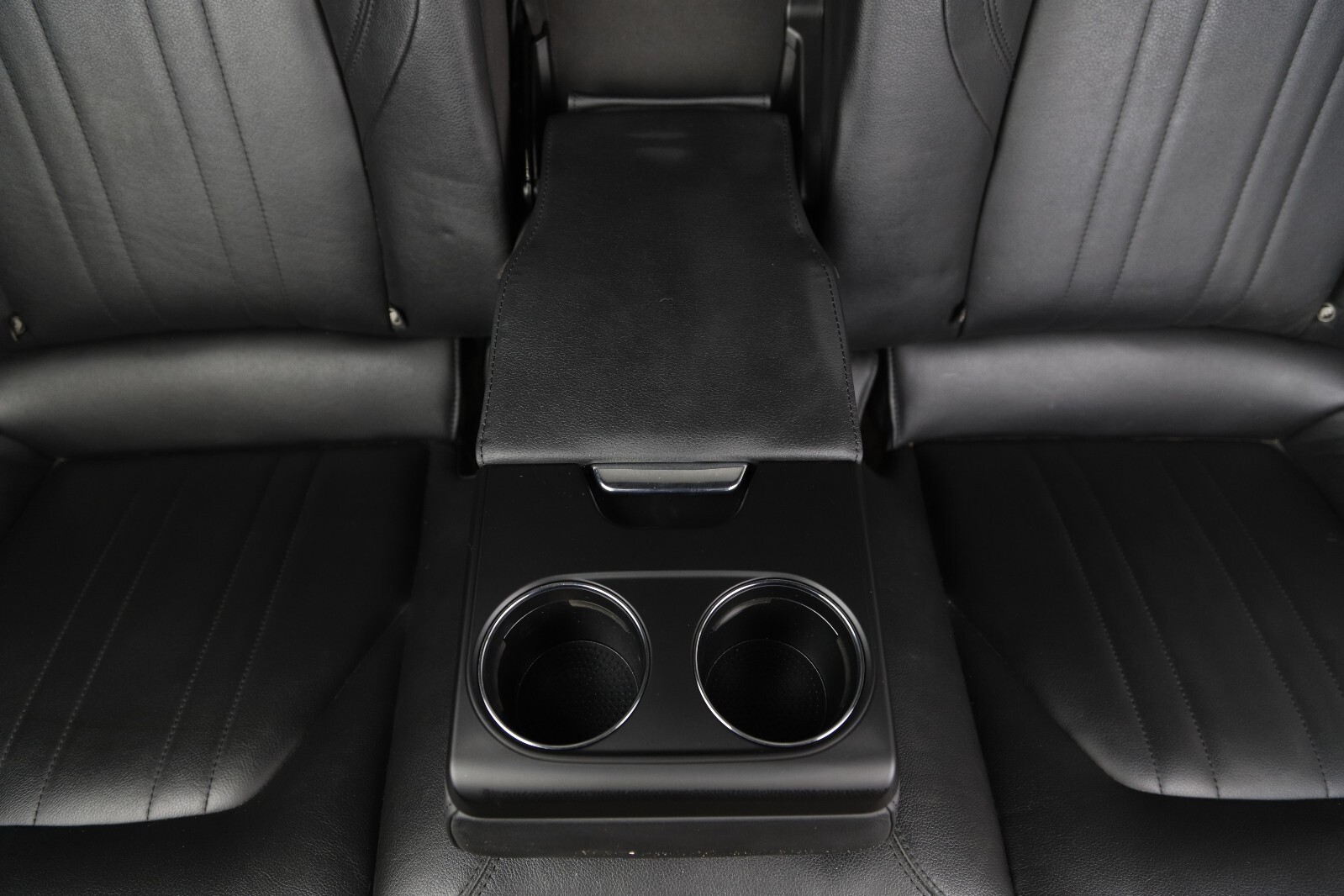 2014-2020 MASERATI GHIBLI S REAR SEAT SET BLACK LEATHER OEM