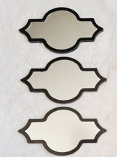 Decorative Quatrefoil Style Wall Accent Mirror Set Of 3 So Cool Wow