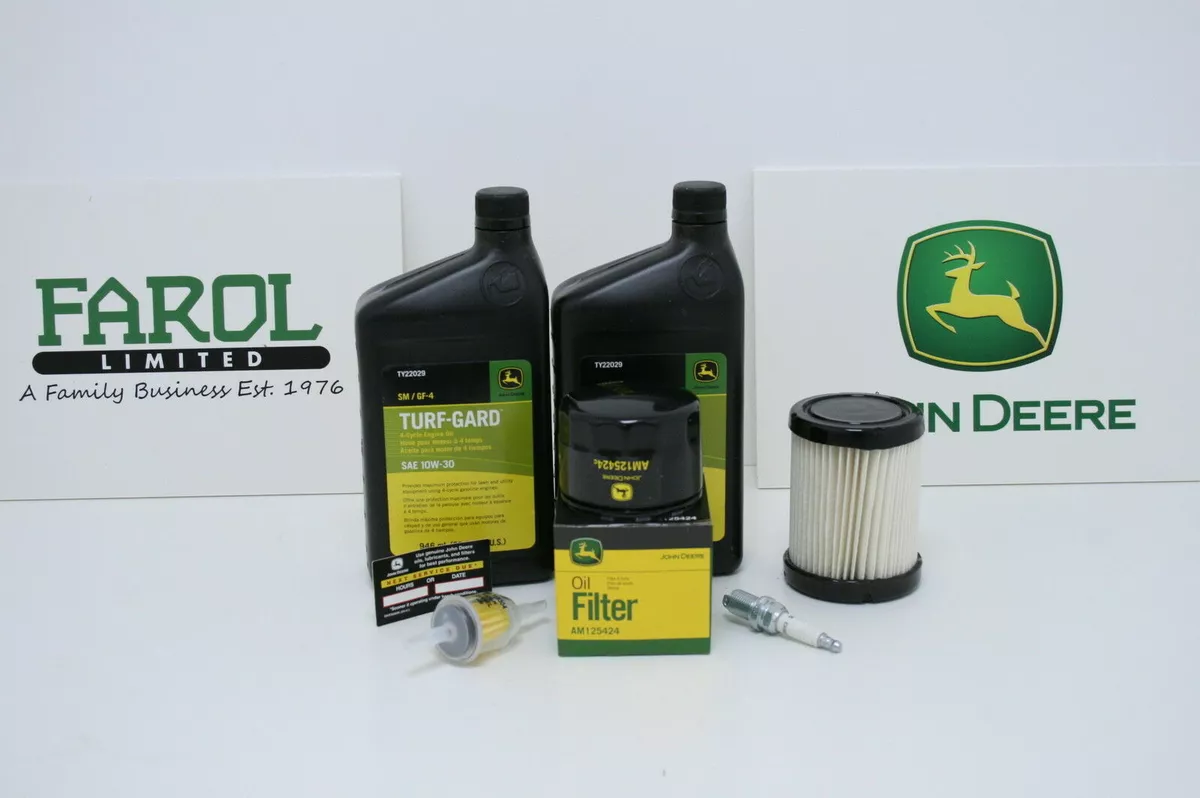 Genuine John Deere X116R Home Service Kit Filters Oil LG278 eBay