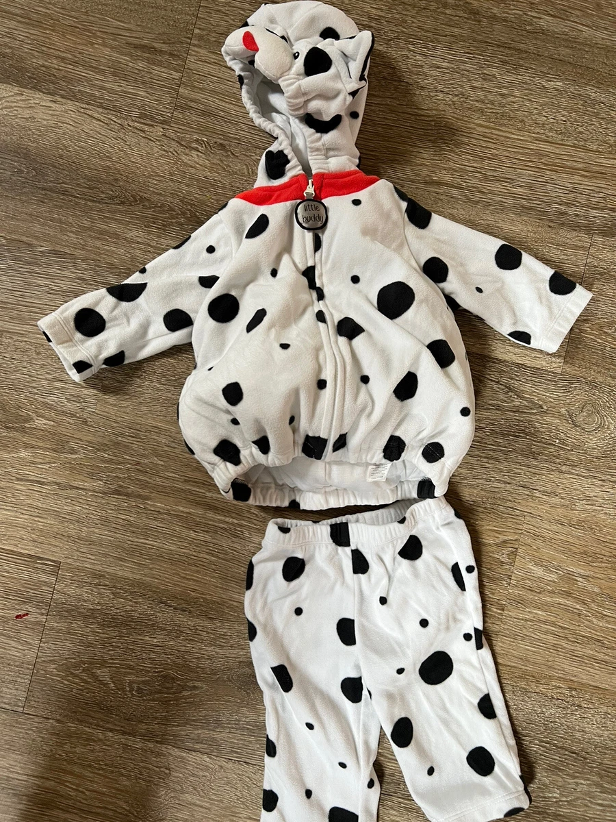 EUC Baby Carters Dalmatian Puppy Dog Costume 3 6 Months 101 Dalmatians