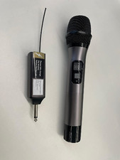 Micr fono inal mbrico con receptor recargable, para karaoke, canto, fiesta, boda