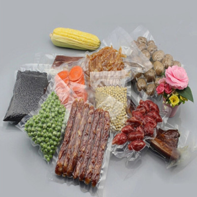 Nylon Plastic Heat Seal Vacuum Packaging Bag Open Top Clear