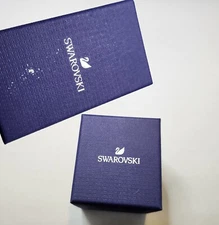 EMPTY Swarovski Box Only Blue Brand New Necklace Bangle Jewelry Gift