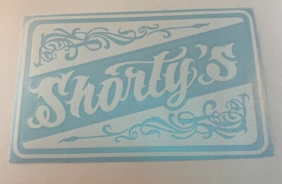 Shorty's Skateboards Logo #4 - Die Cut Vinyl Decal Sticker Vintage Skate Muska