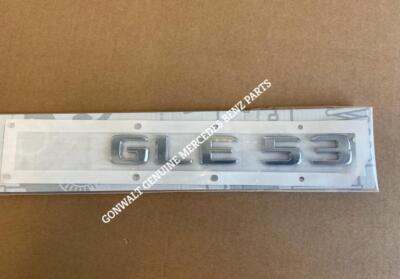 Mercedes Benz Genuine GLE 53 Model Plate OE 1678176900 | eBay