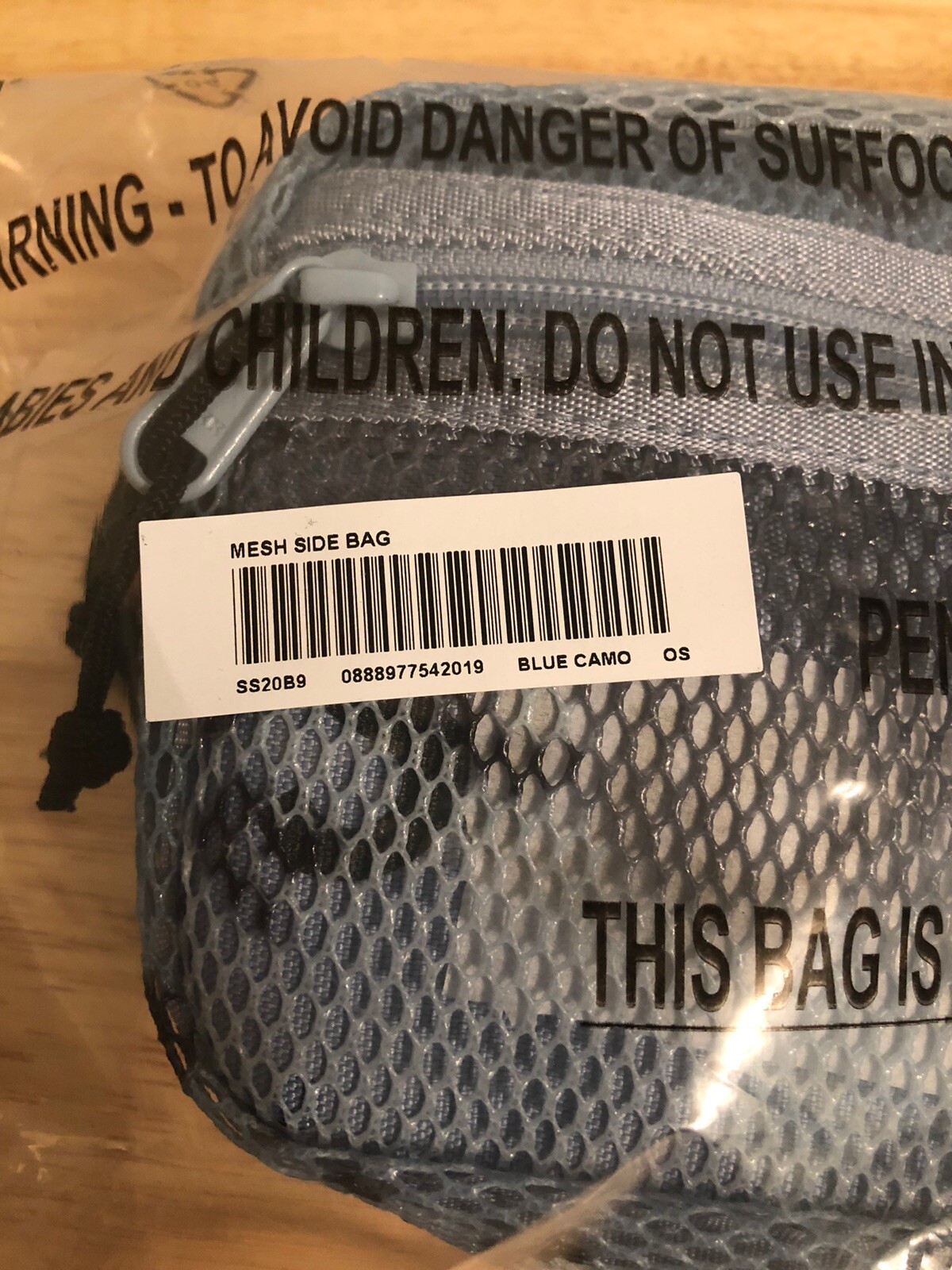 Supreme Small Shoulder Bag Blue Chocolate Chip Camo SS20 NWT eBay