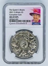 2021 GREAT BRITAIN 5PD QUEEN