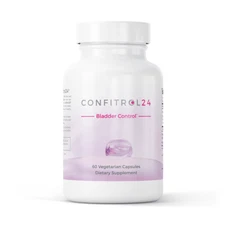 Confitrol 24 Bladder Control Supplement With Urox-60 Capsules Confitrol24
