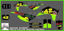 Razor SX500 graphics kit decals THICK AND HIGH GLOSS