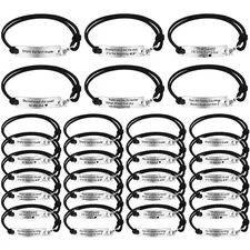 Batiyeer 30 Pcs Graduation Inspirational Bracelet Inspirational Gifts Class o...
