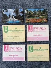 Bahamas VTG 1970s Golf Vacation Tourist Ephemera Lot Kings Inn Bahamas Princess