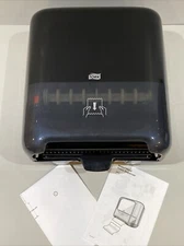 NEW Tork Matic Hand Towel Dispenser Black Elevation Series 55-10-282 FREE SHIP!