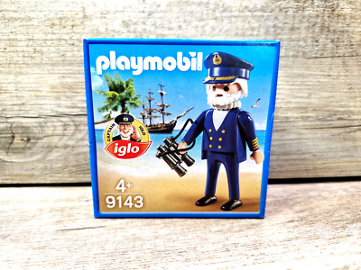 PLAYMOBIL  9143 Captain Iglo Fischstäbchen RAR NEU OVP MISB Sonderfigur Giveaway