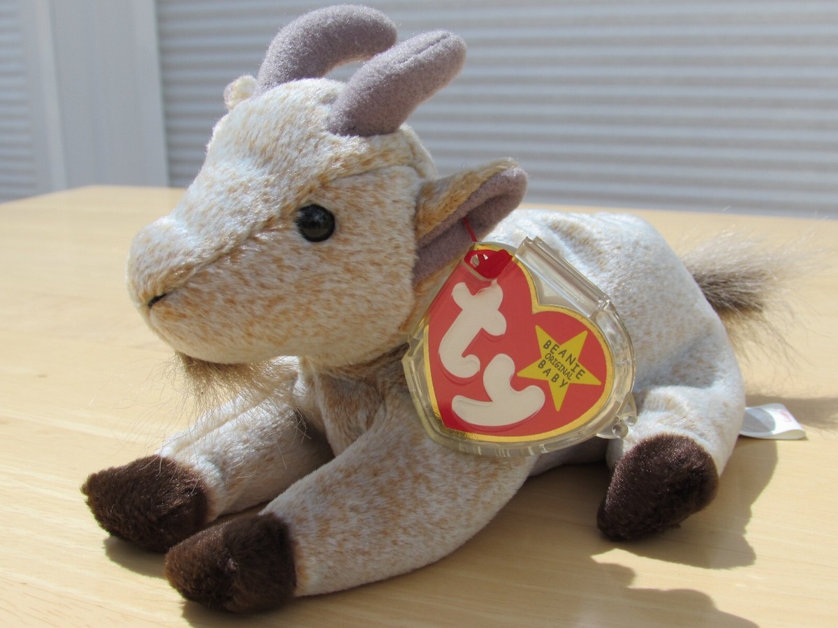 Goatee the Goat Ty Beanie Babies UK