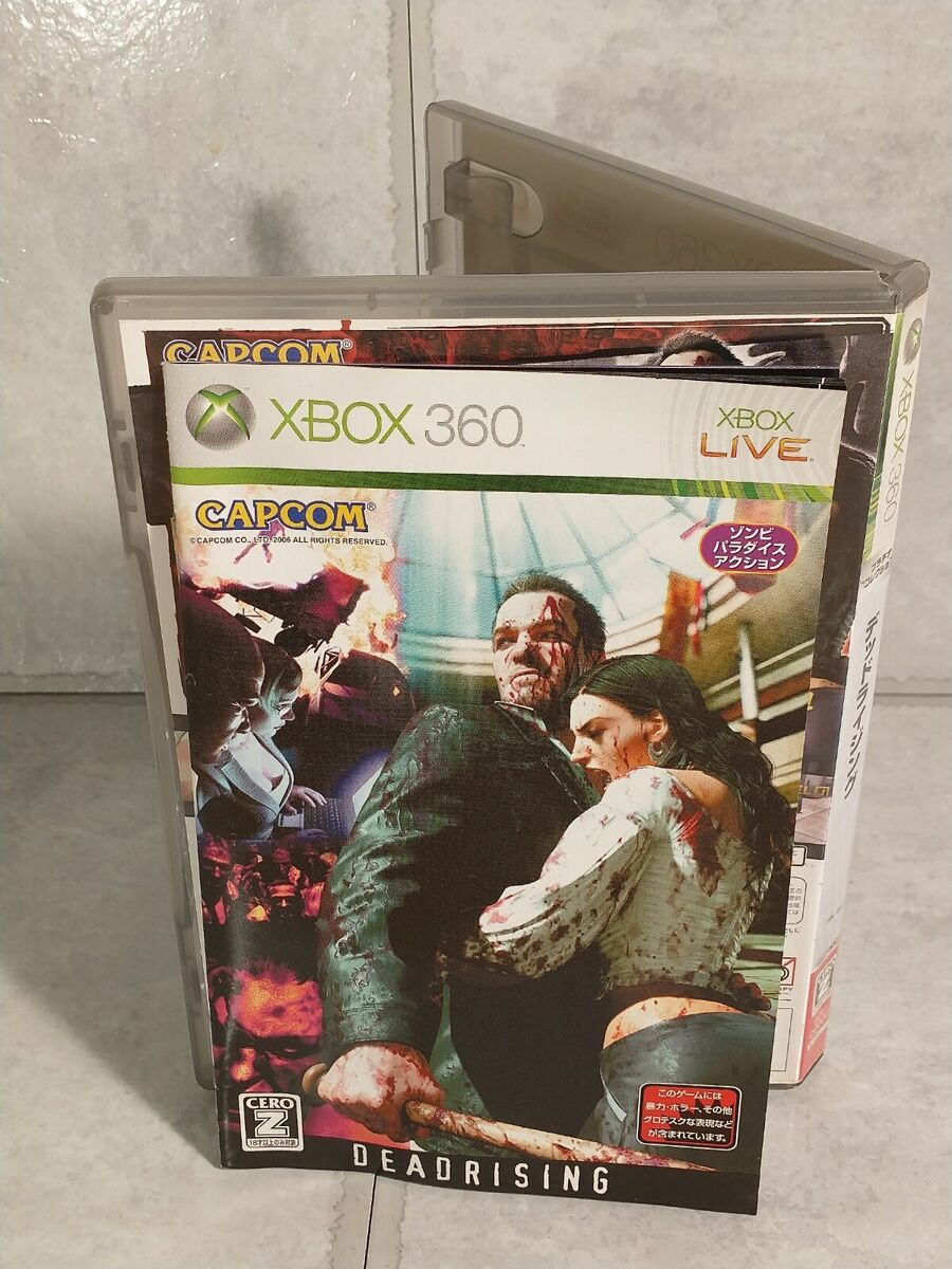 Video Game Dead Rising xbox 360 Video game With Instruction book VGC