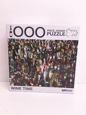    Funwares Wine Time 1000 piece jigsaw puzzle  Quarantine 