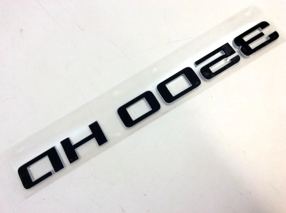 Chevrolet Silverado GMC Sierra 3500HD Front Door 3500HD Nameplate EMBLEM new OEM - Image 3 of 4