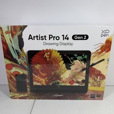 XPPen Artist Pro 14 Gen 2 Drawing Tablet Display 16384 Pressure FHD 1920x1200
