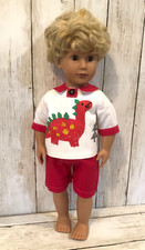 18 Inch BOY Doll Clothes -Handmade 2 Pc Set Fits Our Generation, My Life  more