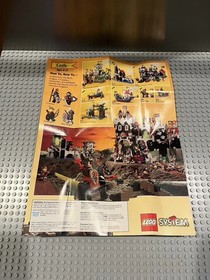 LEGO Castle: Black Knight 6009 Vintage System 100% Complete Manual Box Brochure