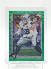 JACKSON POWERS-JOHNSON 2025 TOPPS CHROME GREEN WAVE REFRACTOR /99 Q6548