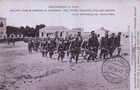 Greece Aegean Rhodes 1912 Occupation Soldiers at Funeral F. Small Not Shipped