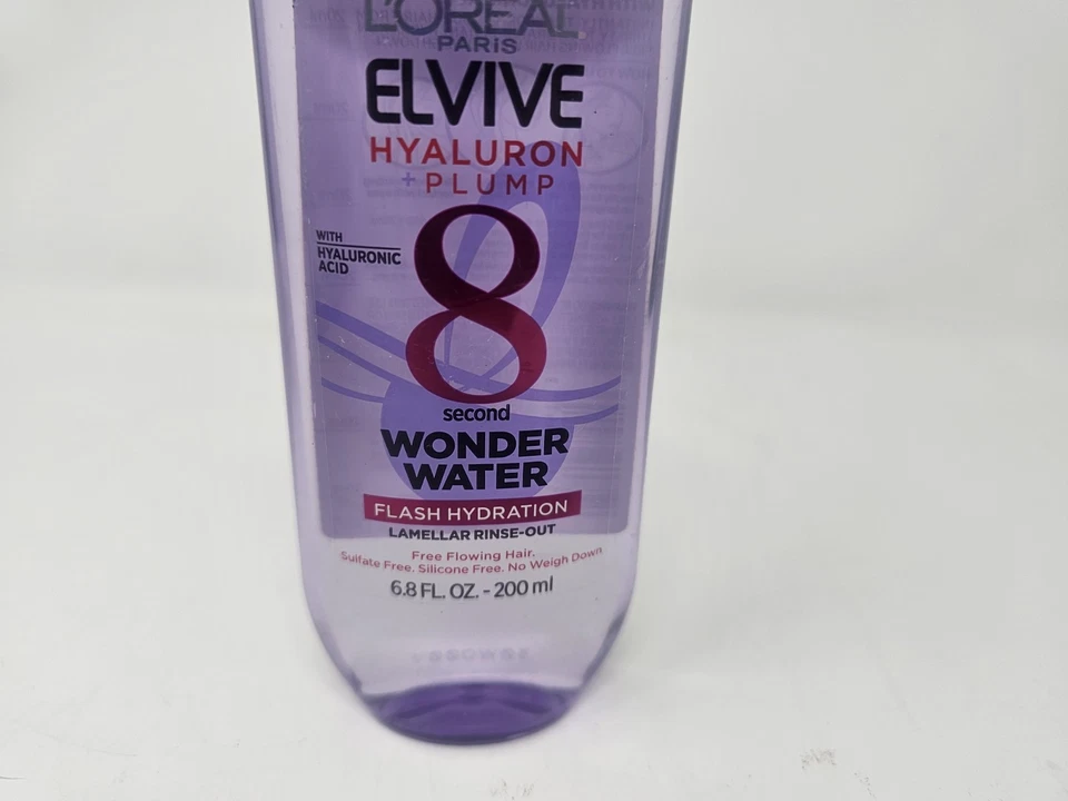 L'Oreal Paris Elvive Hyaluron Plump Flash Hydration Wonder Water Hair Rinse - Image 2 of 3
