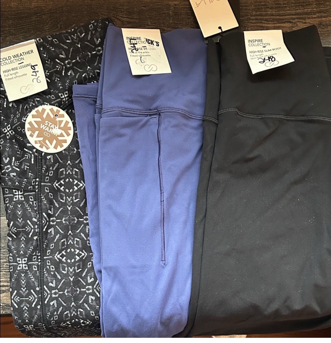 Calia by Carrie Underwood Leggings Set of 3 Size  XS