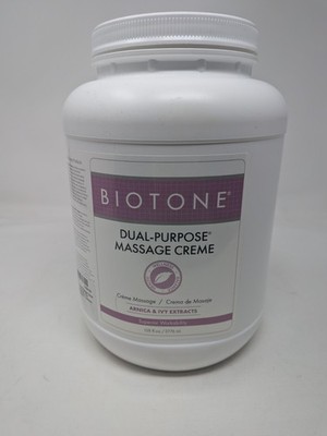 Biotone Dual Purpose Massage Creme Arnica & Ivy Extracts 128oz New Sealed