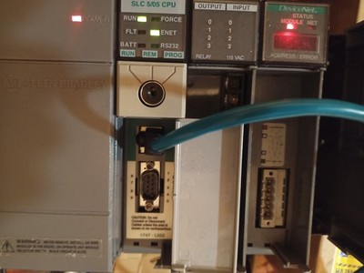Allen Bradley 1747-L552/B SLC500 PLC Processor 5/05 Controller FRN C11