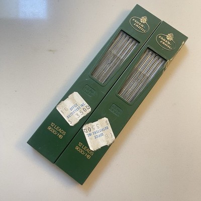 Vintage Faber-Castell Drawing Leads Lot Of 2, 9030 HB, Partial Boxes