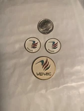 3) WILD WING GOLF COURSE, MYRTLE BEACH, SC.  Ball Markers.