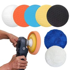 Auto Polier Schwamm Set 150mm M14 Soft Medium Firm Polierscheiben Fahrzeugpflege