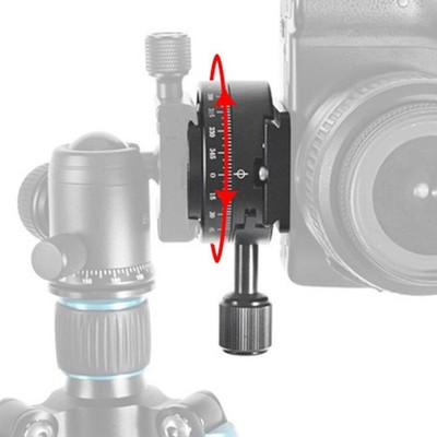 Panoramic Quick Release Plate Clamp Easy to Install 1/4'' Screw Attach Plate