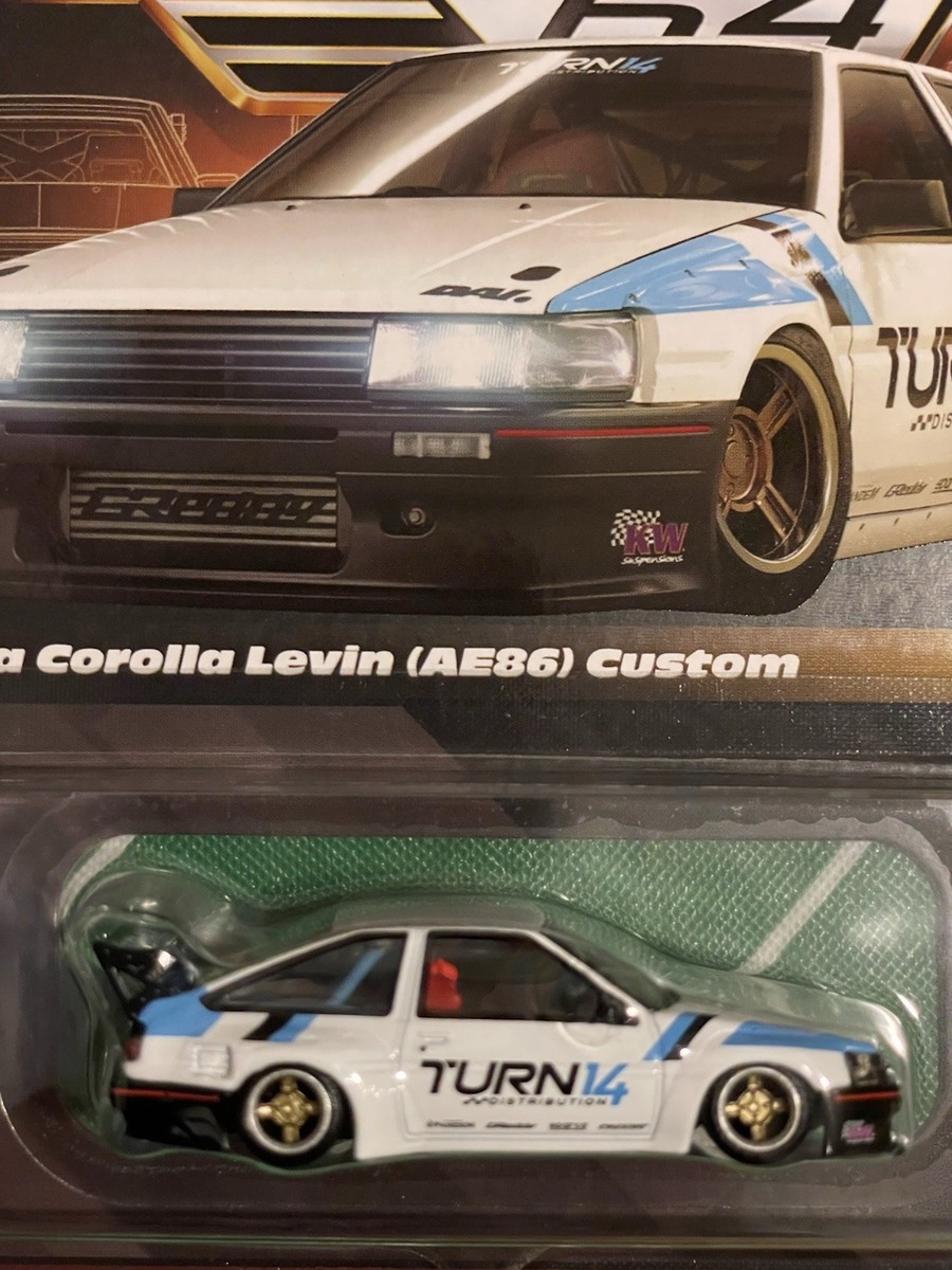 ミニカー Hot Wheels Elite 64 Toyota Corolla Levin Hot Wheels Elite 64 Toyota Corolla Levin (AE86) Custom