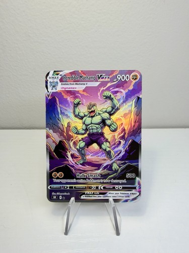 Machamp VMAX *Fan Art* Full Art Holo