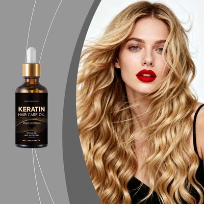 Keratin Hair Treatment Oil | Strengthen, Nourish & Boost Shine |