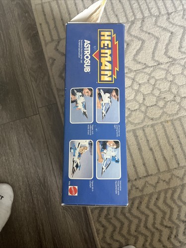 1989 Avventure di HE-MAN ASTROSUB, MOTU, scatola e istruzioni MATTEL N. 1986 - Foto 17 di 24