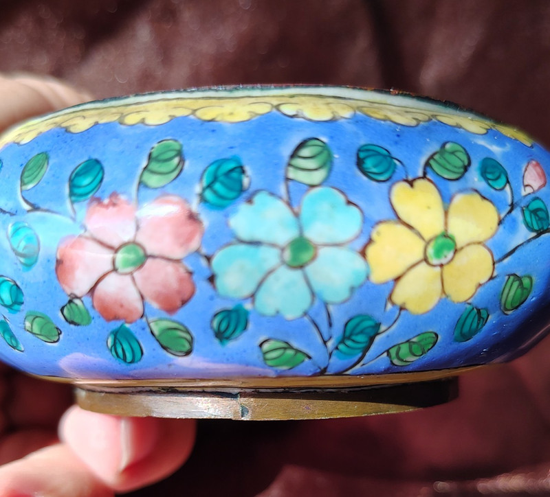 Antique China Cloisonne Bowl