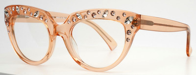 GERMANO GAMBINI Ginger Rosa Champagne Womens Eyeglasses 52-21-140 B:41