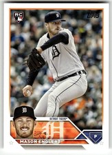 2023 Topps Update #US116 Mason Englert Detroit Tigers RC Baseball