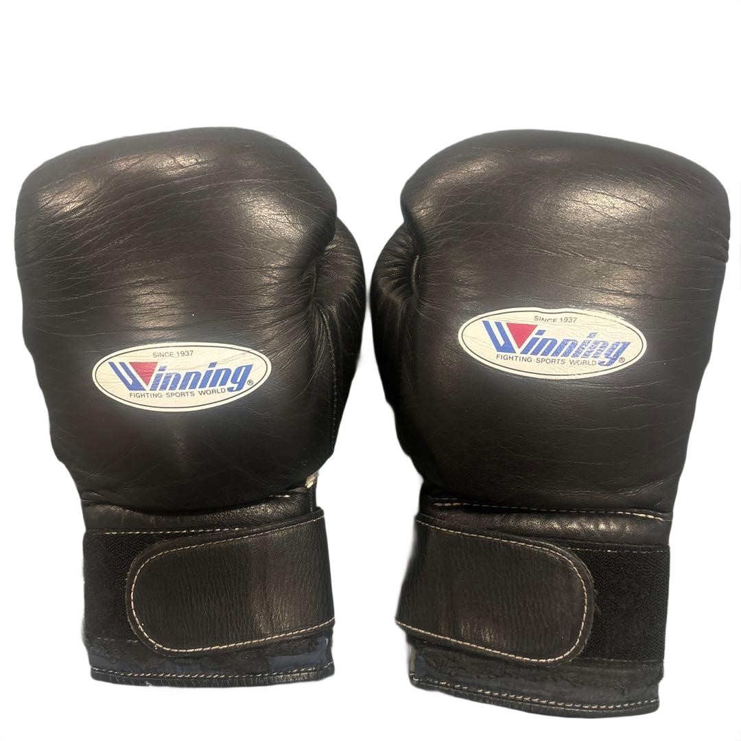 Winning Boxing Gloves 14oz Black Boxing Equipment Jpan | eBay