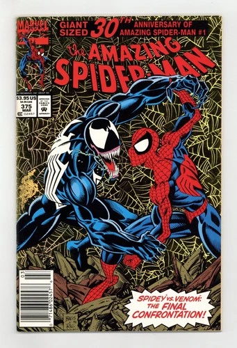 Amazing Spider-Man #375N Newsstand Variant FN/VF 7.0 1993