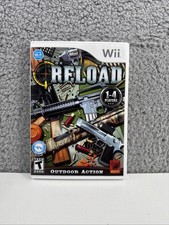 RELOAD Nintendo Wii 2010 Arcade Shooter Tested Complete Working CIB 