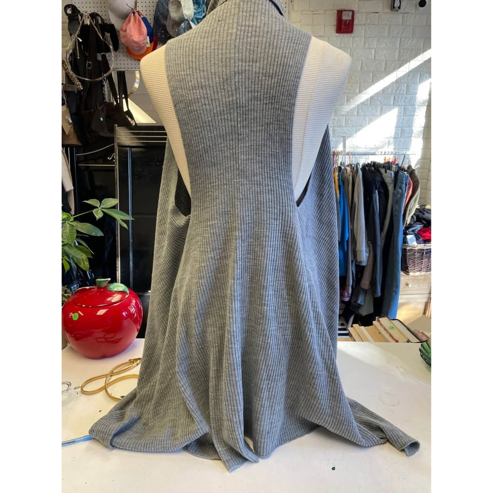 Grey throw over - image 2