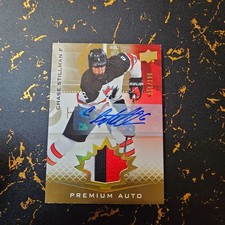 2021 Upper Deck Team Canada Junior - Chase Stillman F - Premium AUTO 051/199