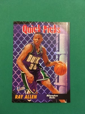 1997-98 Fleer Quick Picks Ray Allen # 2 of 20 QP
