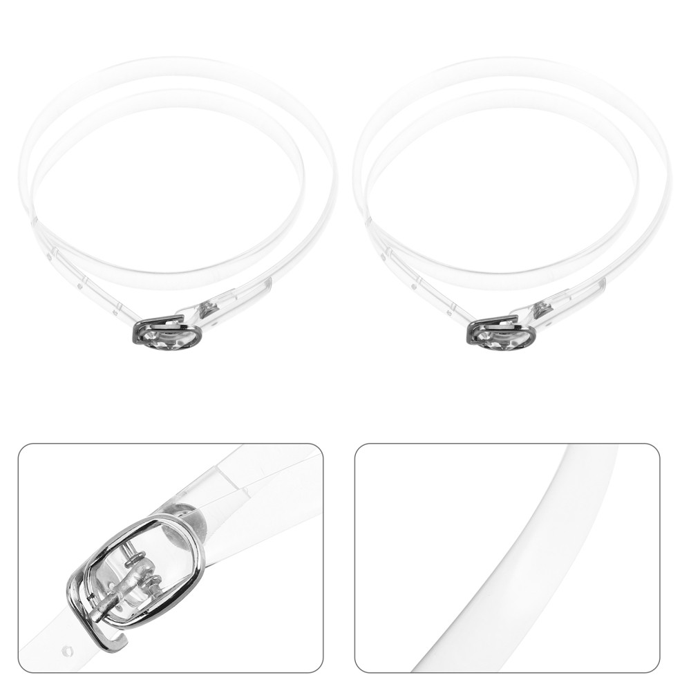 APL 3 Paia Lacci Trasparenti Invisibili per Tacchi Sposa Alti