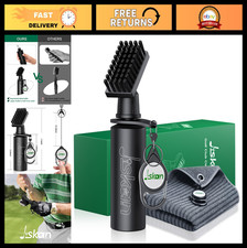 Golf Club Cleaner Kit - Water Brush, Towel  Accessories - Perfect Golf Gifts fo